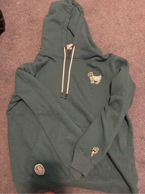 GOAT USA Teal Graphic Pullover Hoodie Men or Women